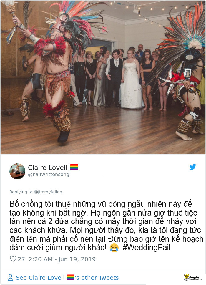 Dạo một vòng Twitter với #WeddingFail - thế giới vẫn luôn có những đám cưới hài hước, drama đến mức khó quên Dạo một vòng Twitter với #WeddingFail - thế giới vẫn luôn có những đám cưới hài hước, drama đến mức khó quên