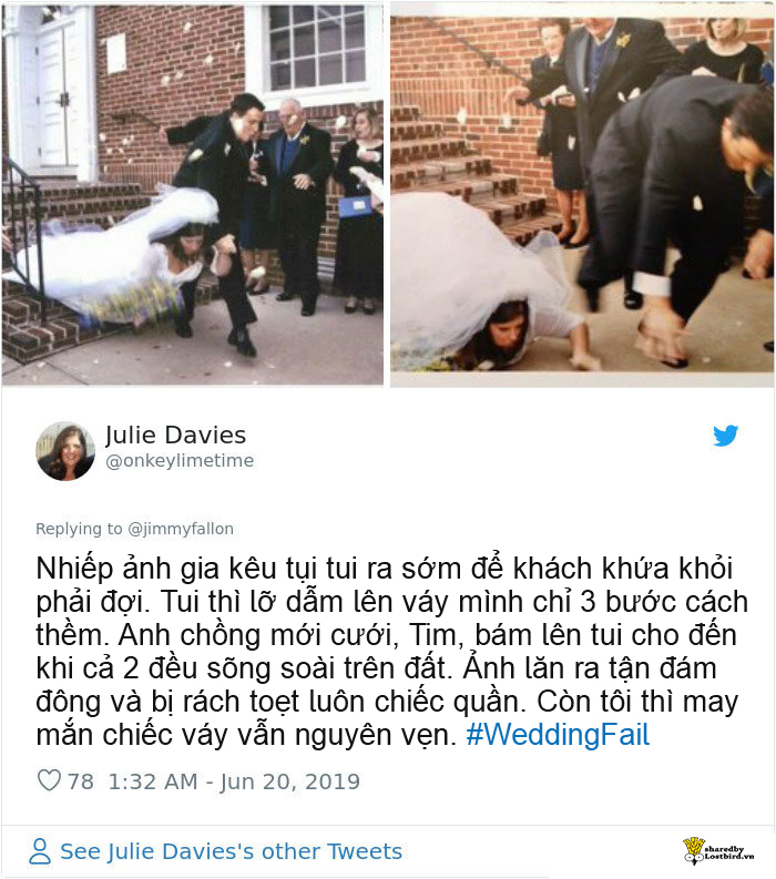 Dạo một vòng Twitter với #WeddingFail - thế giới vẫn luôn có những đám cưới hài hước, drama đến mức khó quên Dạo một vòng Twitter với #WeddingFail - thế giới vẫn luôn có những đám cưới hài hước, drama đến mức khó quên