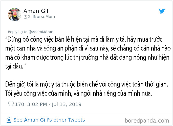 Những lời khuyên nghề nghiệp tệ hại khiến người trong cuộc phải thốt lên 'May mình không nghe theo nó' Những lời khuyên nghề nghiệp tệ hại khiến người trong cuộc phải thốt lên 'May mình không nghe theo nó'