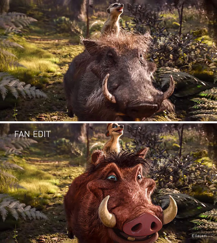 Những bức ảnh 'Vua Sư Tử' do fan edit còn chân thật nhìn mê hơn cả live action của Disney Những bức ảnh 'Vua Sư Tử' do fan edit còn chân thật nhìn mê hơn cả live action của Disney