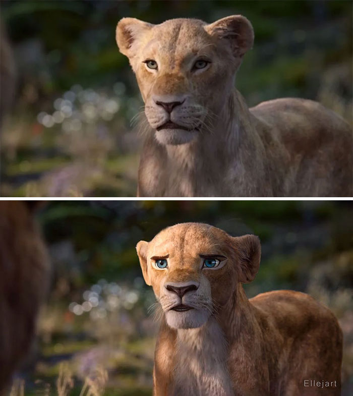 Những bức ảnh 'Vua Sư Tử' do fan edit còn chân thật nhìn mê hơn cả live action của Disney Những bức ảnh 'Vua Sư Tử' do fan edit còn chân thật nhìn mê hơn cả live action của Disney
