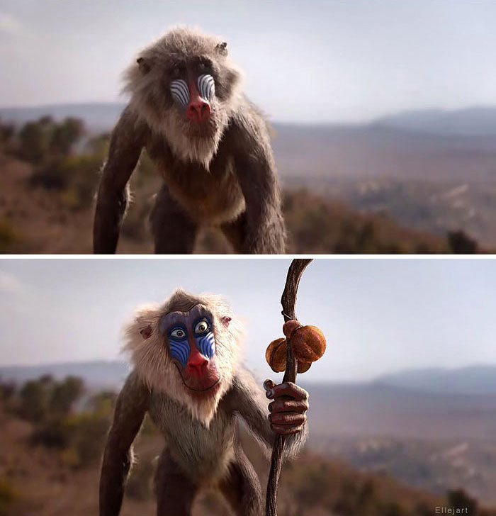 Những bức ảnh 'Vua Sư Tử' do fan edit còn chân thật nhìn mê hơn cả live action của Disney Những bức ảnh 'Vua Sư Tử' do fan edit còn chân thật nhìn mê hơn cả live action của Disney
