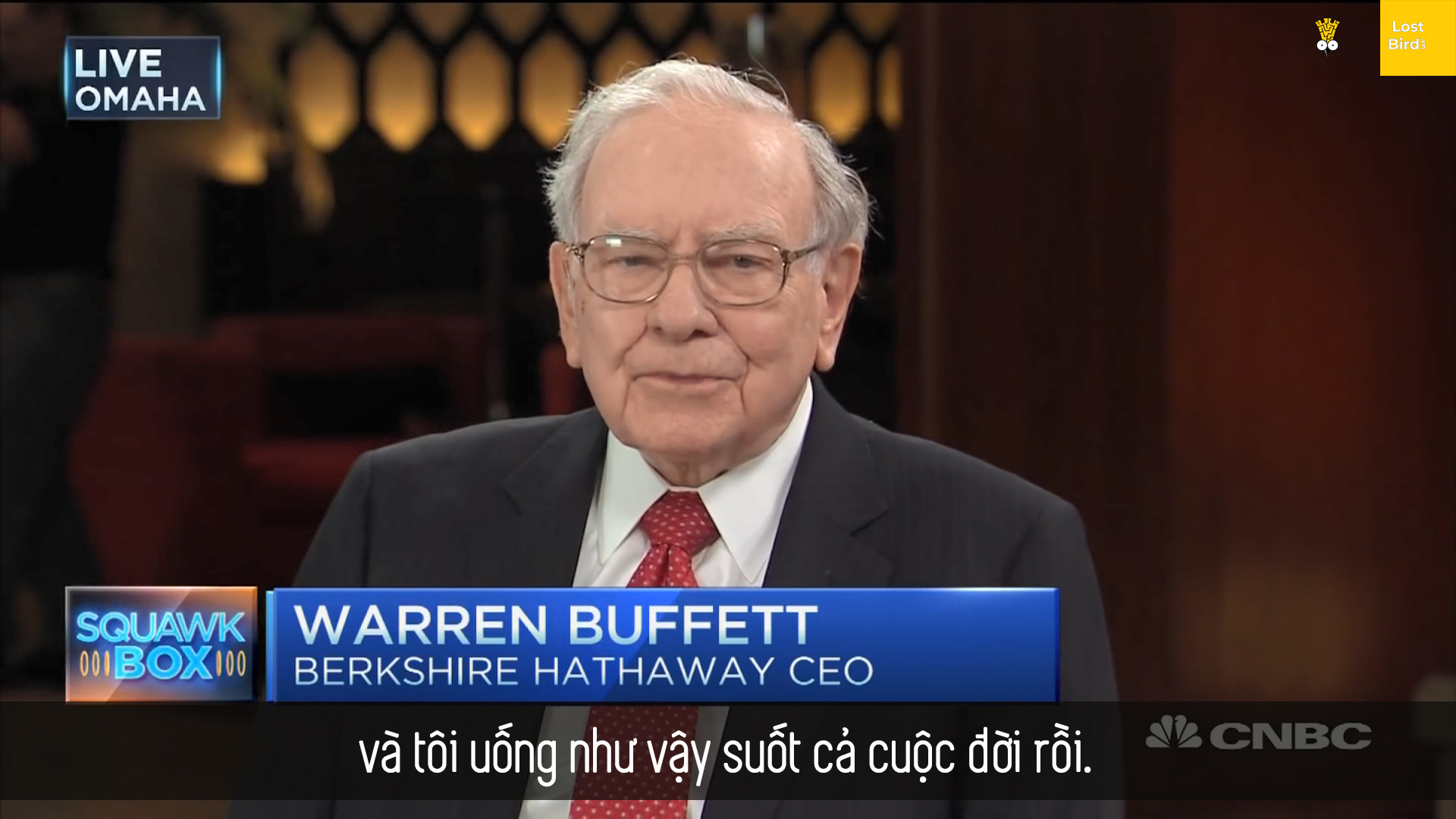 Bí kíp sống lâu của tỷ phú Warren Buffett: Sương sương 5 lon coca mỗi ngày chứ mấy! Bí kíp sống lâu của tỷ phú Warren Buffett: Sương sương 5 lon coca mỗi ngày chứ mấy!
