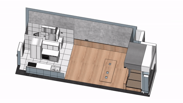 Khám phá căn hộ rộng 40m² sang chảnh không thua biệt thự của vợ chồng kiến trúc sư Trung Quốc Khám phá căn hộ rộng 40m² sang chảnh không thua biệt thự của vợ chồng kiến trúc sư Trung Quốc