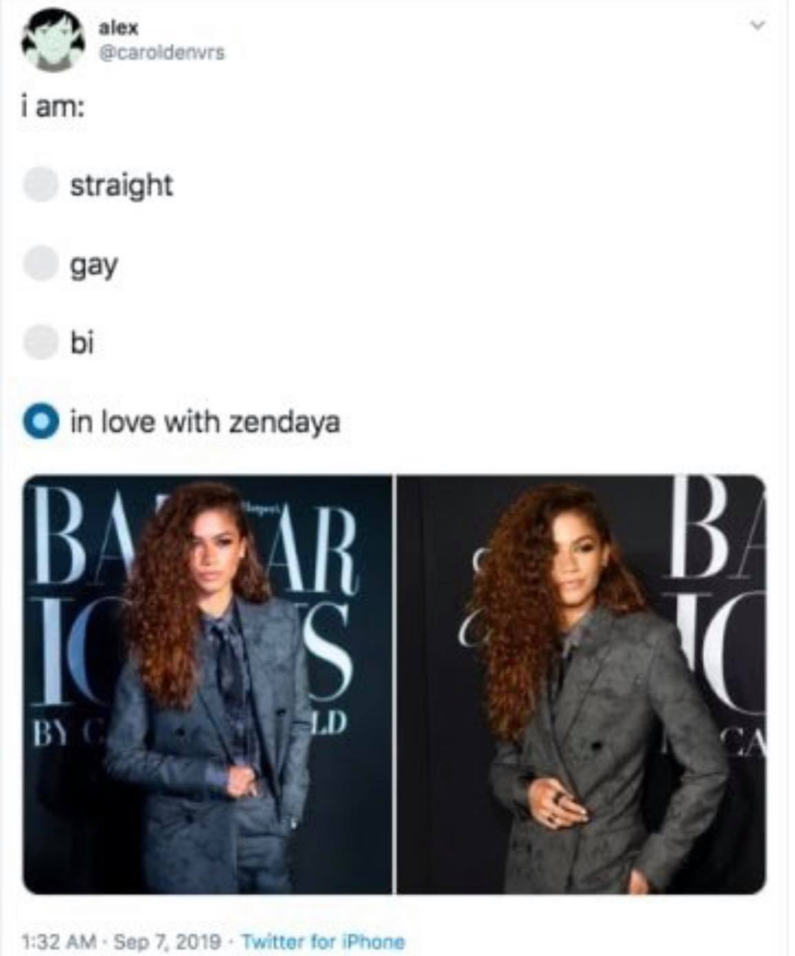 Đẳng cấp ngôi sao hạng A: Zendaya chỉ mặc một bộ suit mà khiến cư dân mạng dậy sóng Đẳng cấp ngôi sao hạng A: Zendaya chỉ mặc một bộ suit mà khiến cư dân mạng dậy sóng
