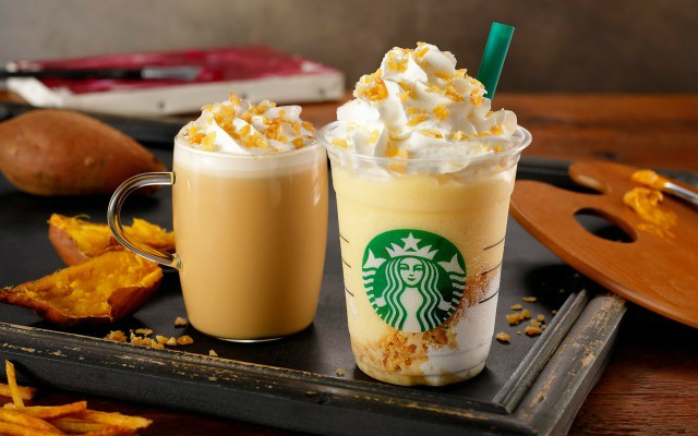 Starbucks Nhật Bản tung ra loại thức uống mới kết hợp với khoai lang Starbucks Nhật Bản tung ra loại thức uống mới kết hợp với khoai lang