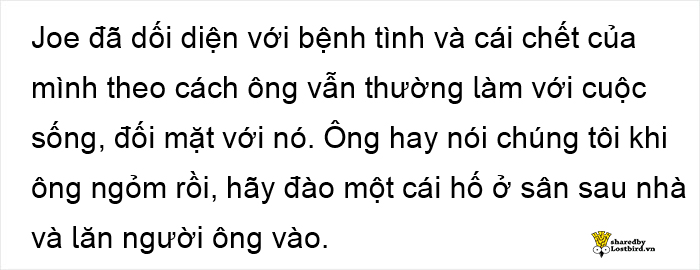 Dân mạng cảm động với cáo phó hài hước con gái viết cho cha - là người tốt ắt sẽ được nhớ mãi Dân mạng cảm động với cáo phó hài hước con gái viết cho cha - là người tốt ắt sẽ được nhớ mãi