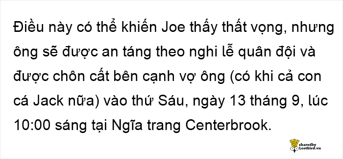 Dân mạng cảm động với cáo phó hài hước con gái viết cho cha - là người tốt ắt sẽ được nhớ mãi Dân mạng cảm động với cáo phó hài hước con gái viết cho cha - là người tốt ắt sẽ được nhớ mãi
