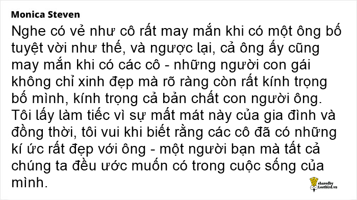 Dân mạng cảm động với cáo phó hài hước con gái viết cho cha - là người tốt ắt sẽ được nhớ mãi Dân mạng cảm động với cáo phó hài hước con gái viết cho cha - là người tốt ắt sẽ được nhớ mãi