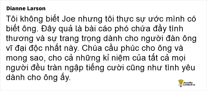 Dân mạng cảm động với cáo phó hài hước con gái viết cho cha - là người tốt ắt sẽ được nhớ mãi Dân mạng cảm động với cáo phó hài hước con gái viết cho cha - là người tốt ắt sẽ được nhớ mãi