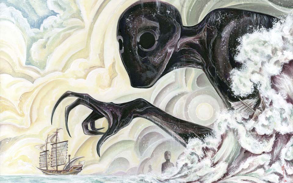 Umibozu - Thủy quái ‘Nhà sư đi biển’ gieo rắc tai ương kinh hoàng cho đại dương Nhật Bản