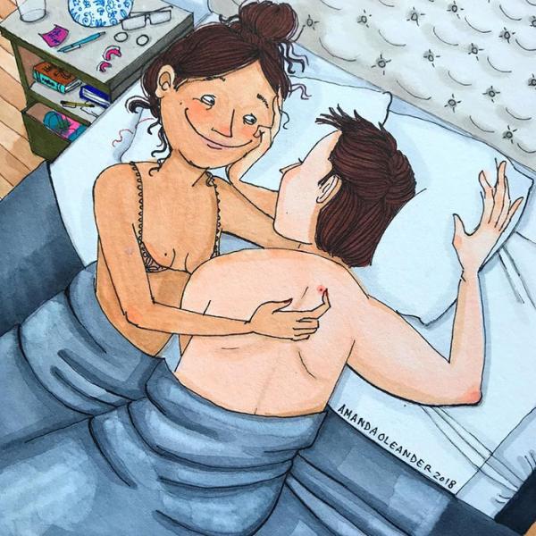 relatable couple relationships illustrations amanda oleander los angeles 56 5ad5f15546f9a 700