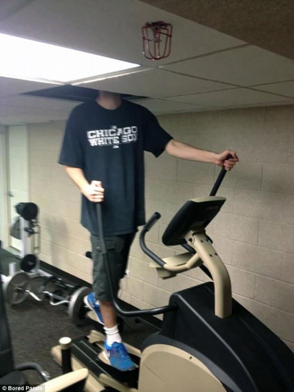 Những điều kỳ thú khiến bạn nhìn thấy mà quên cả tập ở phòng gym Những điều kỳ thú khiến bạn nhìn thấy mà quên cả tập ở phòng gym