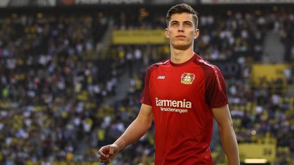 leverkusen profi kai havertz gehoert zum dfb kader