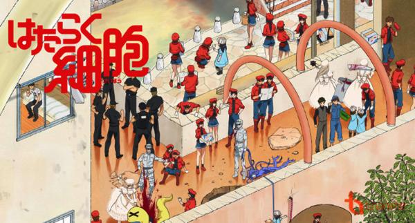 Anime 'Hataraku Saibou': Sẽ thế nào nếu một ngày các tế bào biến thành trai xinh, gái đẹp và... yêu nhau? Anime 'Hataraku Saibou': Sẽ thế nào nếu một ngày các tế bào biến thành trai xinh, gái đẹp và... yêu nhau?