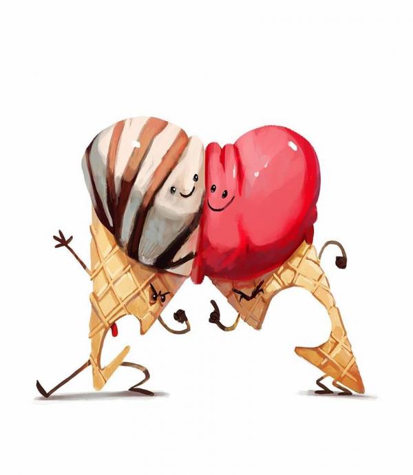 Giải trí một chút với những chuyện nhảm nhí của các loại đồ ăn thức uống trong tủ lạnh Giải trí một chút với những chuyện nhảm nhí của các loại đồ ăn thức uống trong tủ lạnh