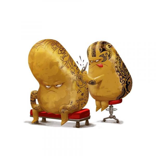 Giải trí một chút với những chuyện nhảm nhí của các loại đồ ăn thức uống trong tủ lạnh Giải trí một chút với những chuyện nhảm nhí của các loại đồ ăn thức uống trong tủ lạnh