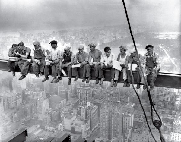 time 100 influential photos lunch atop skyscraper 19