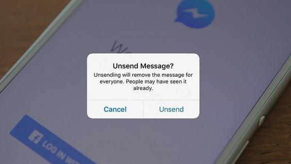 Tính năng 'Unsend' mới của Facebook cho bạn 10 phút để xóa tin nhắn lỡ tay gửi đi Tính năng 'Unsend' mới của Facebook cho bạn 10 phút để xóa tin nhắn lỡ tay gửi đi