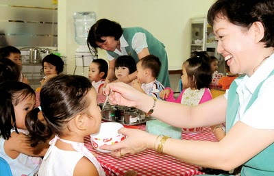 chieu sinh lop bao mau mam non