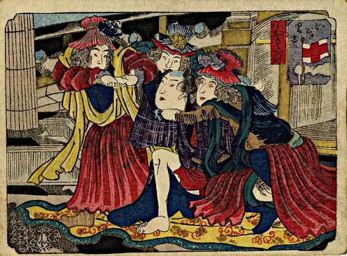 igirisu shunga probably by kuniyoshi