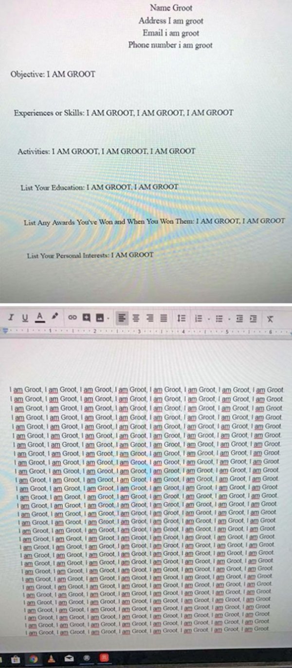 students who deserve extra credit for their sense of humor 11