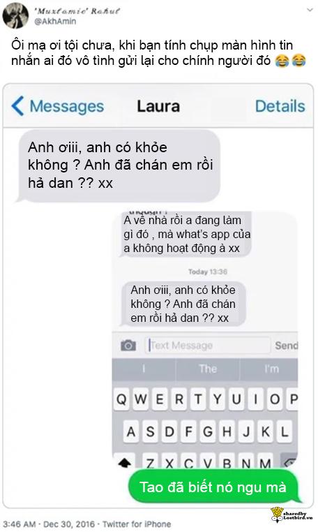 Những lần nhắn nhầm khiến bạn chỉ muốn độn thổ ngay tức khắc Những lần nhắn nhầm khiến bạn chỉ muốn độn thổ ngay tức khắc