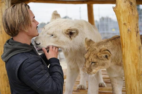 this guy from switzerland left a prestigious job sold all his things and moved to africa to rescue mutilated animals 5c819efbe0b48 880