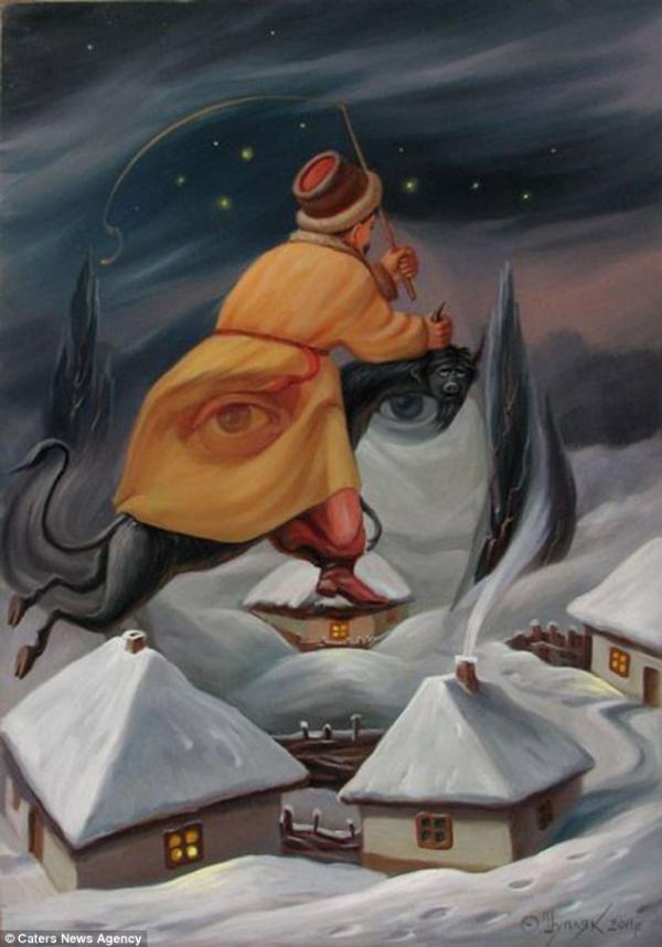 5 oleg shuplyak illusion painting winter