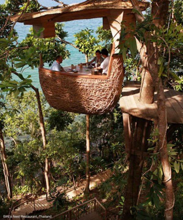Những nhà hàng độc đáo bạn nên ghé thăm một lần trong đời Những nhà hàng độc đáo bạn nên ghé thăm một lần trong đời