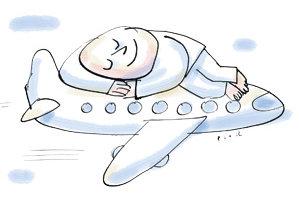 sleeping plane 300
