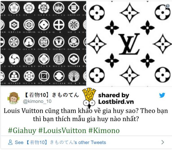 Thiết kế Monogram đặc trưng của Louis Vuitton được lấy cảm hứng từ gia huy của các gia tộc Nhật Bản Thiết kế Monogram đặc trưng của Louis Vuitton được lấy cảm hứng từ gia huy của các gia tộc Nhật Bản