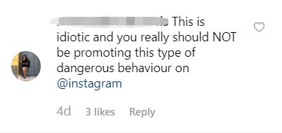 Cặp vợ chồng nổi tiếng trên Instagram bị chỉ trích với loạt hình âu yếm vô cùng nguy hiểm Cặp vợ chồng nổi tiếng trên Instagram bị chỉ trích với loạt hình âu yếm vô cùng nguy hiểm