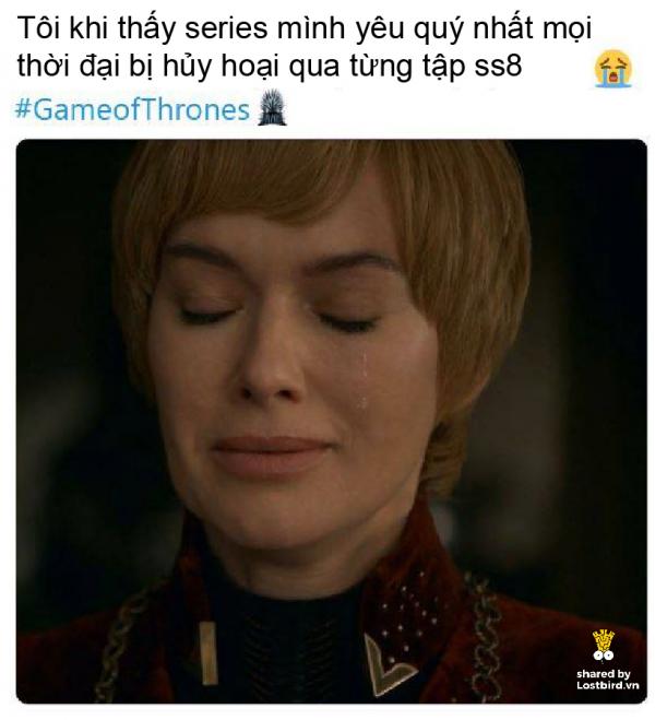 Mùa 8 'Game Of Thrones' quá sức vô lý, fan bày tỏ sự phẫn nộ qua loạt meme 'bùng cháy' Mùa 8 'Game Of Thrones' quá sức vô lý, fan bày tỏ sự phẫn nộ qua loạt meme 'bùng cháy'