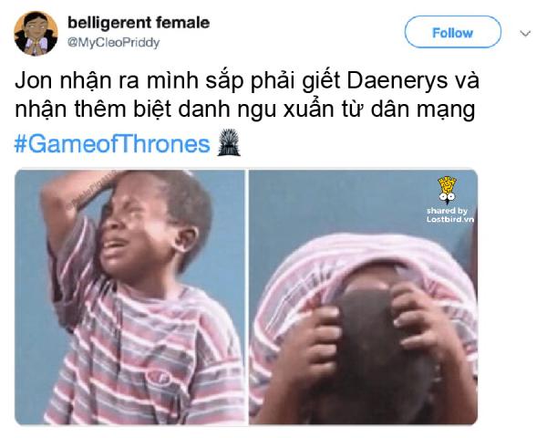 Mùa 8 'Game Of Thrones' quá sức vô lý, fan bày tỏ sự phẫn nộ qua loạt meme 'bùng cháy' Mùa 8 'Game Of Thrones' quá sức vô lý, fan bày tỏ sự phẫn nộ qua loạt meme 'bùng cháy'