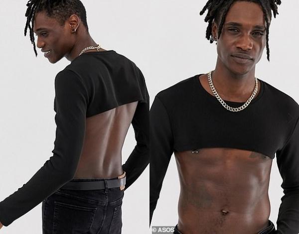 ASOS nhận cơn mưa chế giễu khi tung ra thiết kế croptop và 'bra' dành cho đàn ông ASOS nhận cơn mưa chế giễu khi tung ra thiết kế croptop và 'bra' dành cho đàn ông