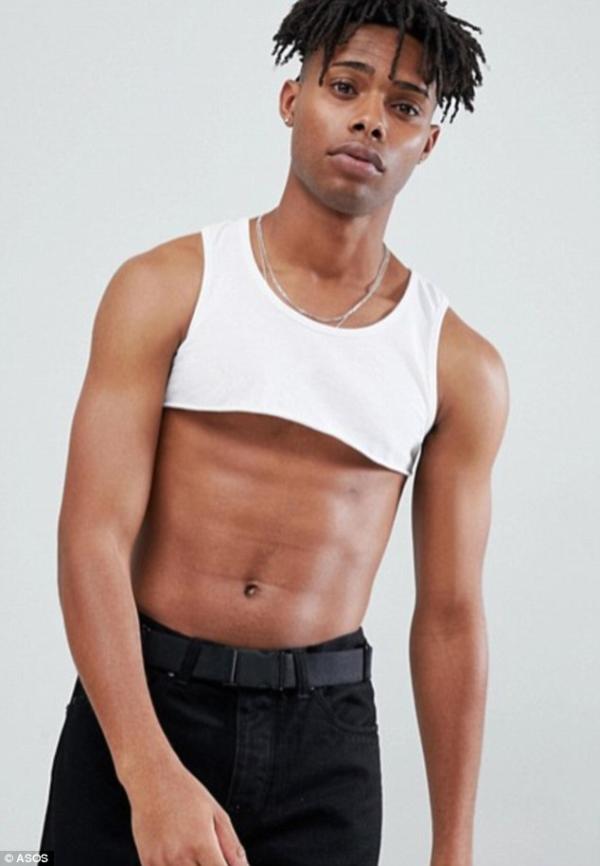 ASOS nhận cơn mưa chế giễu khi tung ra thiết kế croptop và 'bra' dành cho đàn ông ASOS nhận cơn mưa chế giễu khi tung ra thiết kế croptop và 'bra' dành cho đàn ông