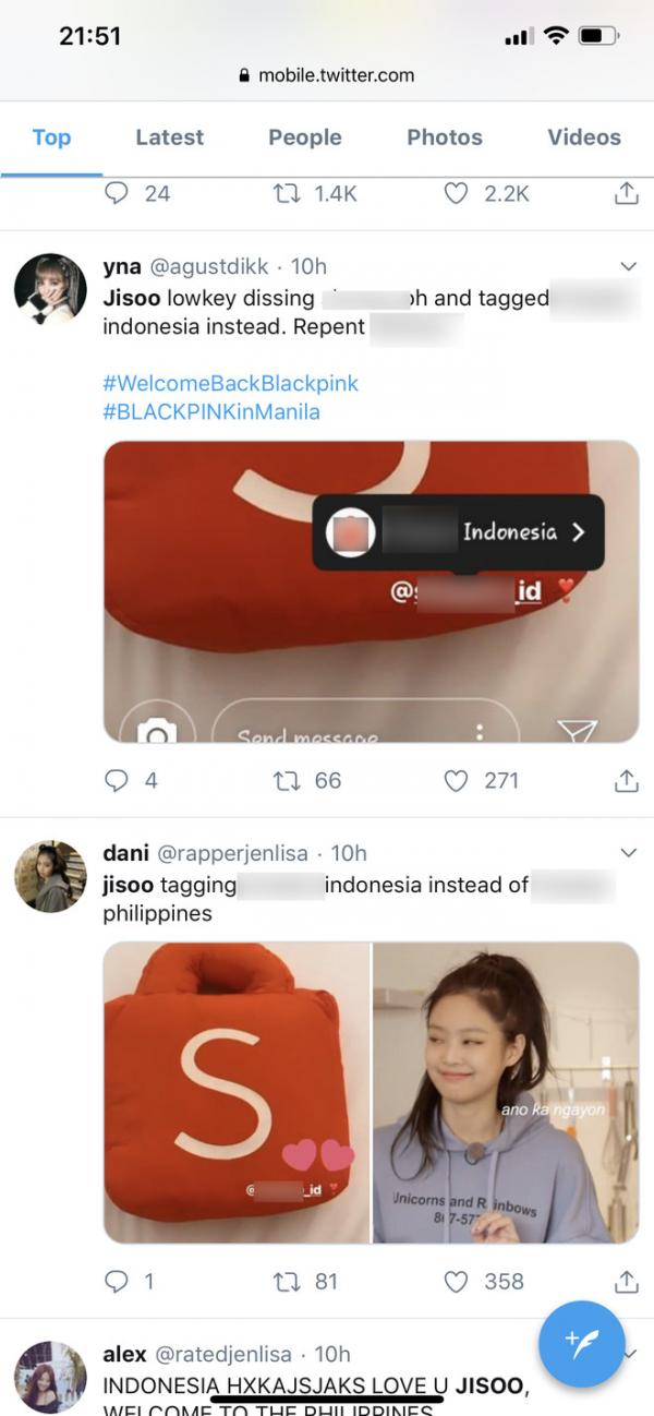 Fan hốt hoảng khi thấy Jennie ôm bụng thở dốc, Lisa bị tạt nước vào người tại sự kiện ở Manila Fan hốt hoảng khi thấy Jennie ôm bụng thở dốc, Lisa bị tạt nước vào người tại sự kiện ở Manila