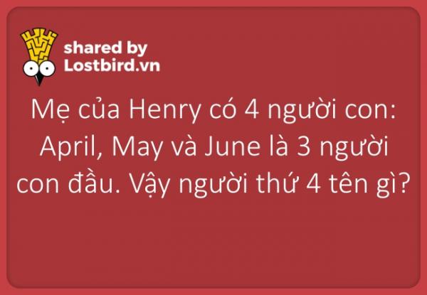 12 câu đố thử thách kỹ năng logic của bạn 12 câu đố thử thách kỹ năng logic của bạn