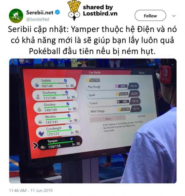 Mẫu Pokémon mới trông y chang Corgi với trái tim trên mông khiến dân tình điên đảo Mẫu Pokémon mới trông y chang Corgi với trái tim trên mông khiến dân tình điên đảo