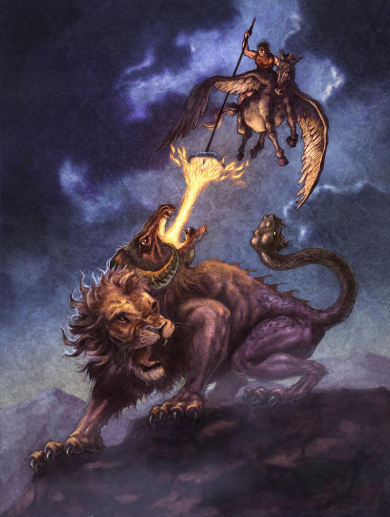 bellerophon kill chimera