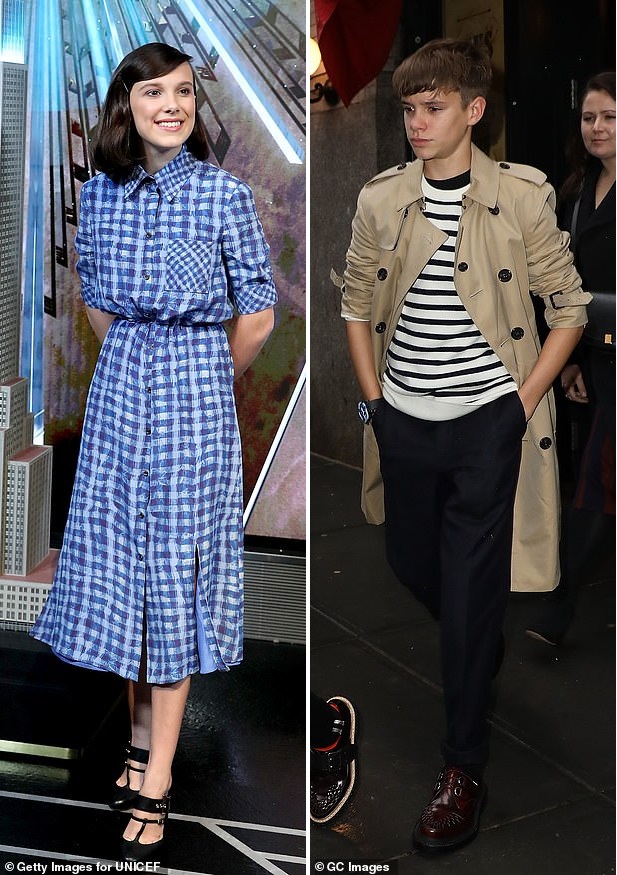 Quý tử nhà Beckham hẹn hò với sao nữ 'Stranger Things' Millie Bobby Brown Quý tử nhà Beckham hẹn hò với sao nữ 'Stranger Things' Millie Bobby Brown