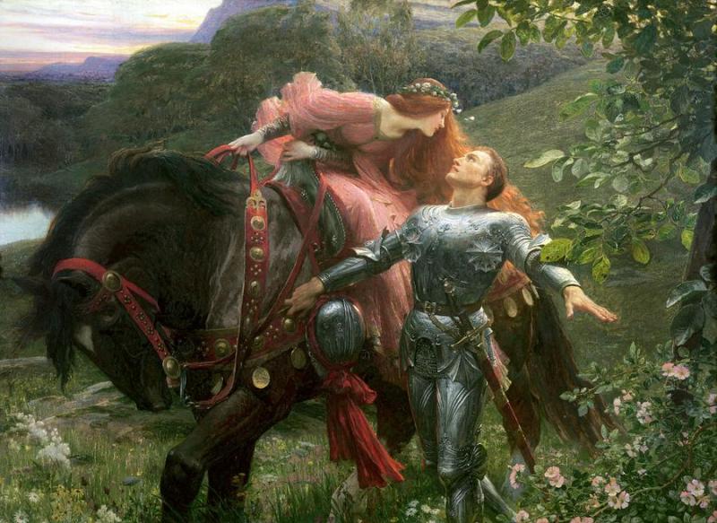 la belle dame sans merci sir frank dicksee