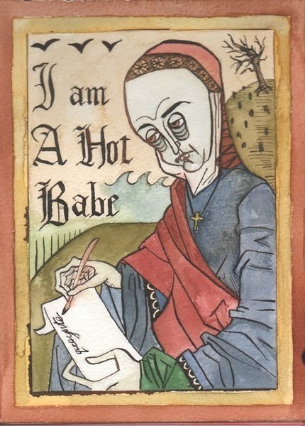medieval pin up by olzmann