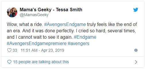Cấp báo: 'Cơn bão' phản hồi đầu tiên bắt đầu đổ bộ sau buổi công chiếu 'Avengers: Endgame' Cấp báo: 'Cơn bão' phản hồi đầu tiên bắt đầu đổ bộ sau buổi công chiếu 'Avengers: Endgame'