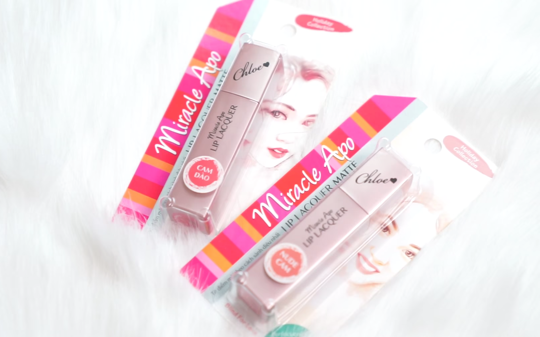 Bộ màu son 'thả thính' mùa lễ hội cuối năm của Miracle Apo Bộ màu son 'thả thính' mùa lễ hội cuối năm của Miracle Apo
