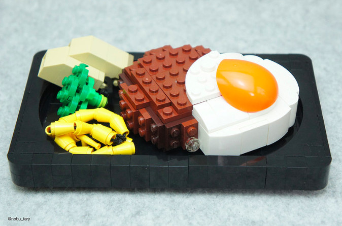 Bụng đói meo thèm thuồng ngắm loạt 'đồ ăn' làm từ Lego Bụng đói meo thèm thuồng ngắm loạt 'đồ ăn' làm từ Lego