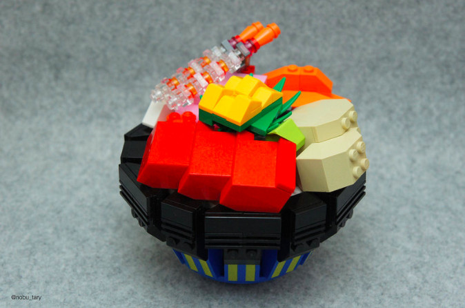 Bụng đói meo thèm thuồng ngắm loạt 'đồ ăn' làm từ Lego Bụng đói meo thèm thuồng ngắm loạt 'đồ ăn' làm từ Lego