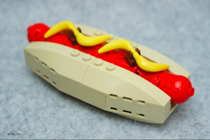 Bụng đói meo thèm thuồng ngắm loạt 'đồ ăn' làm từ Lego Bụng đói meo thèm thuồng ngắm loạt 'đồ ăn' làm từ Lego