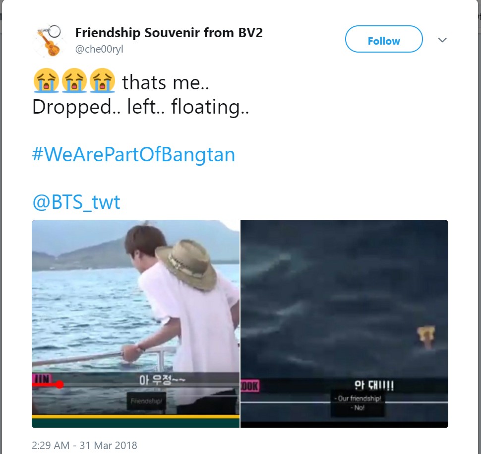 Trò Cá tháng Tư hài hước nhất: Fan thi nhau tự nhận mình là... dây nịt, cơ bụng của BTS Trò Cá tháng Tư hài hước nhất: Fan thi nhau tự nhận mình là... dây nịt, cơ bụng của BTS